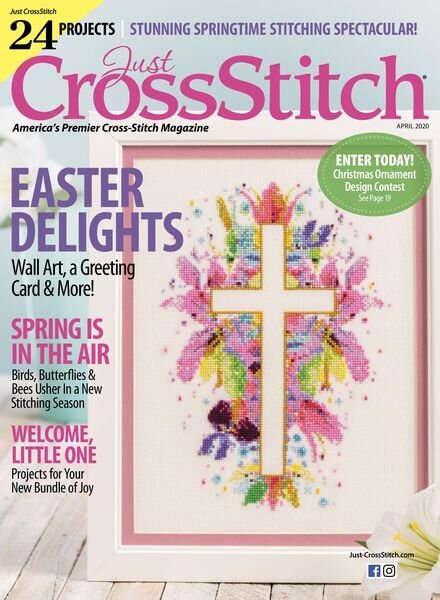 Just CrossStitch – April 2020 Cover