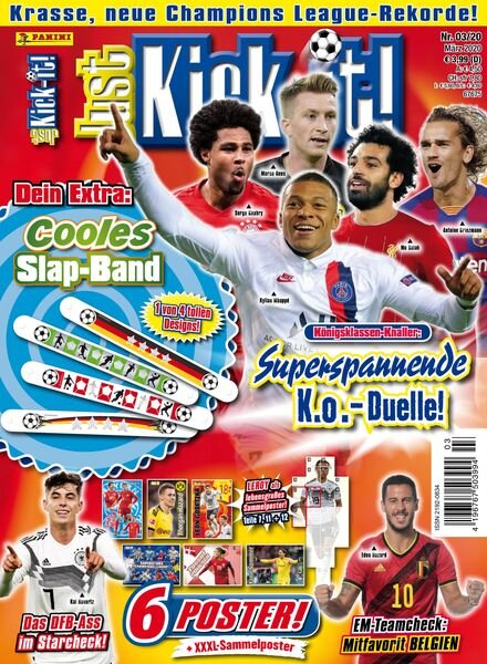 Just Kick-it! – Marz 2020 Cover