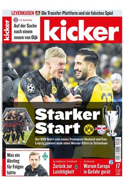 Kicker – 20 Februar 2020 Cover