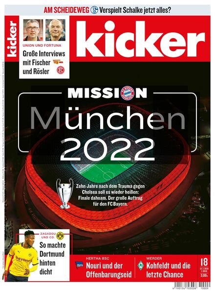 Kicker – 24 Februar 2020 Cover