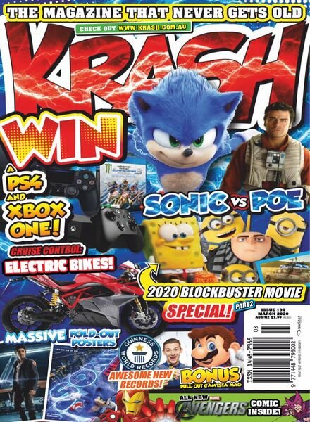 Krash – March 2020 Cover