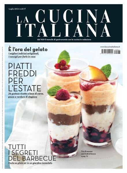 La Cucina Italiana – Luglio 2012 Cover