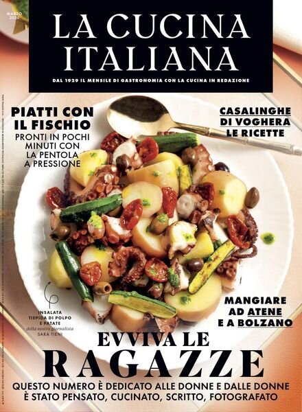 La Cucina Italiana – Marzo 2020 Cover