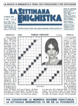 La Settimana Enigmistica – 6 Febbraio 2020