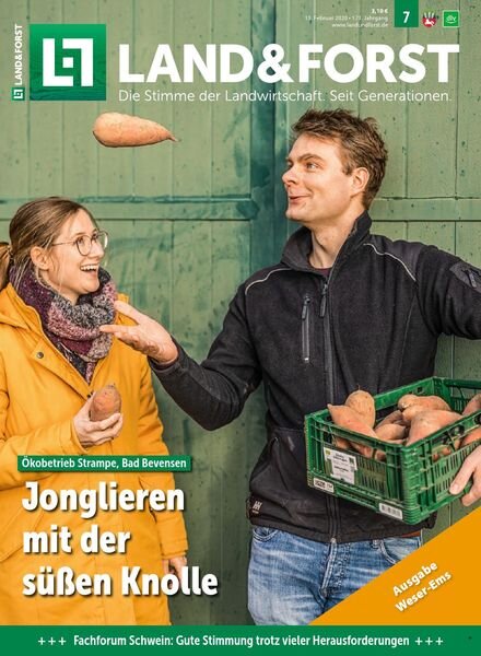 Land & Forst Weser Ems – 11 Februar 2020 Cover