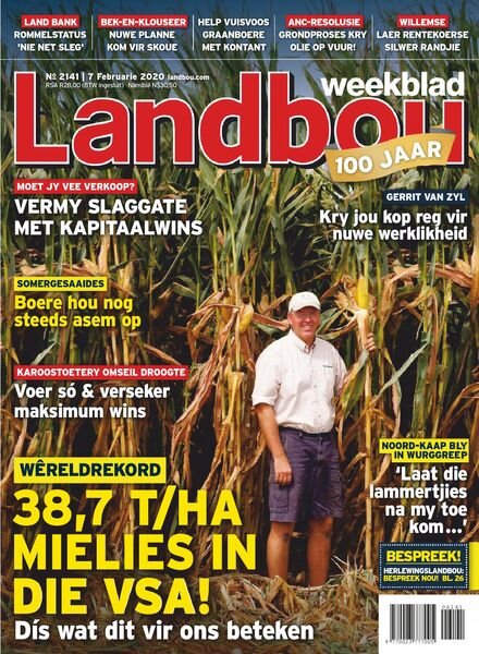 Landbouweekblad – 07 Februarie 2020 Cover