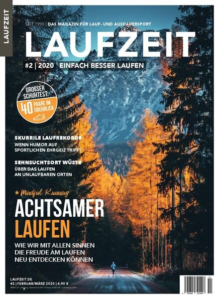 Laufzeit – Nr.2 2020 Cover