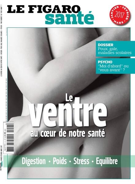 Le Figaro Sante – Janvier-Mars 2017 Cover