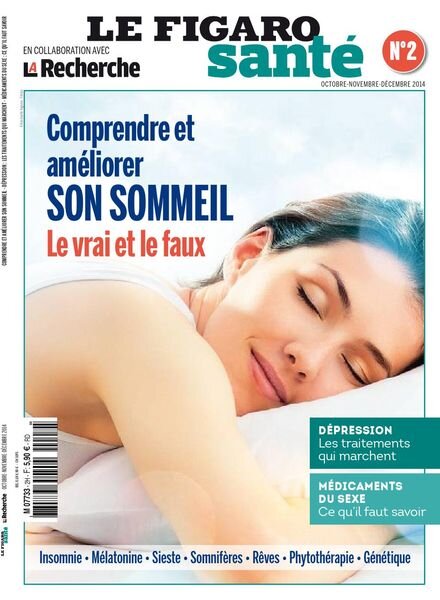 Le Figaro Sante – Octobre-Decembre 2014 Cover