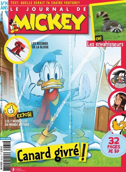 Le Journal de Mickey – 19 fevrier 2020 Cover