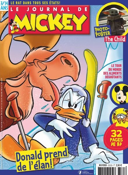Le Journal de Mickey – 26 fevrier 2020 Cover