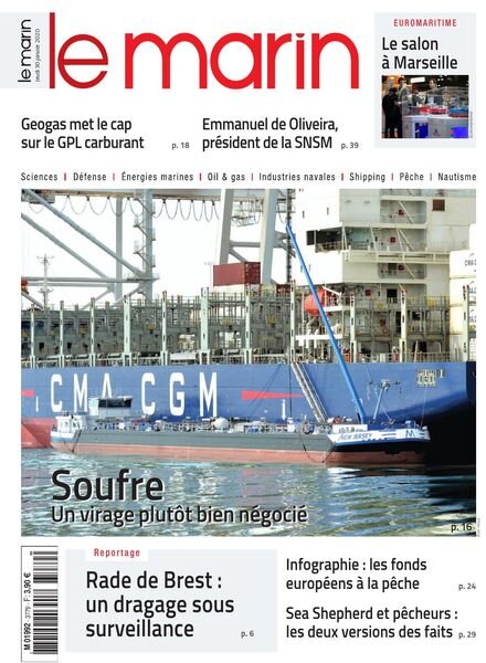 Le Marin – 30 janvier 2020 Cover
