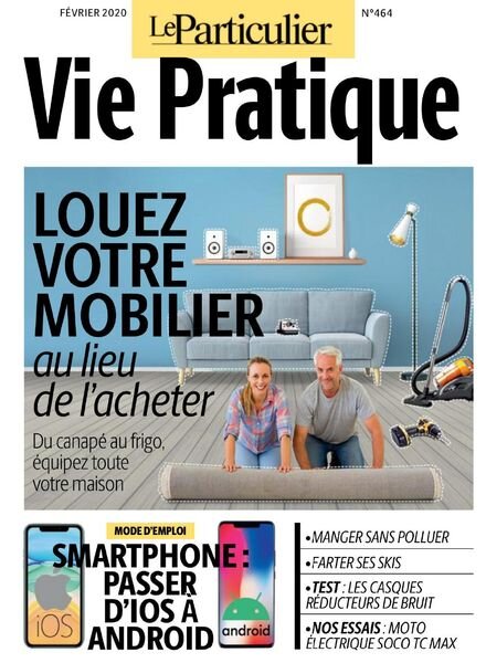 Le Particulier Vie Pratique – Fevrier 2020 Cover