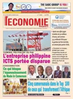 Le quotidien de l’economie magazine Afrique – 27 janvier 2020