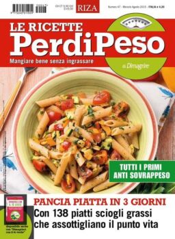 Le Ricette PerdiPeso – Agosto 2015
