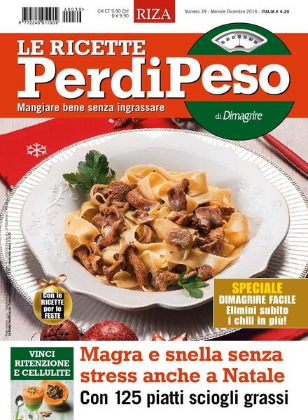 Le Ricette PerdiPeso – Dicembre 2014 Cover