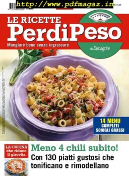 Le Ricette PerdiPeso – Giugno 2014