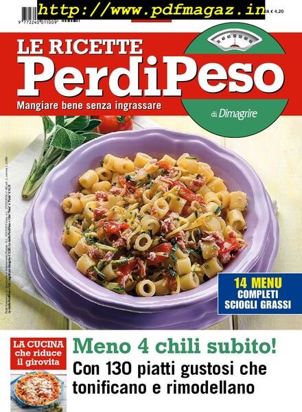 Le Ricette PerdiPeso – Giugno 2014 Cover