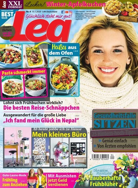 Lea Germany – 15 Januar 2020 Cover