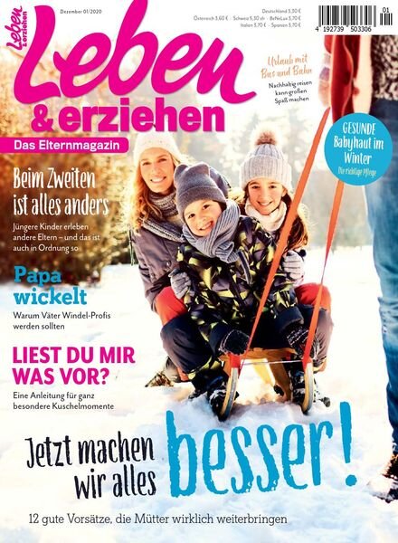 Leben & Erziehen – Nr.1 2020 Cover