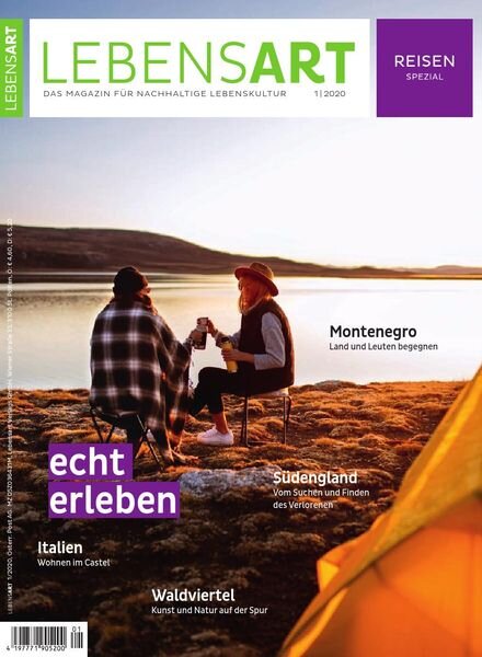 Lebensart – Nr.1, 2020 Cover
