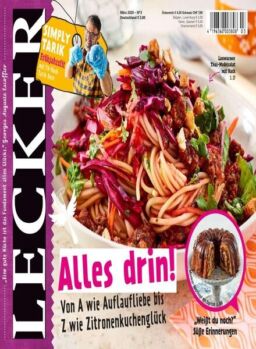 Lecker – Marz 2020