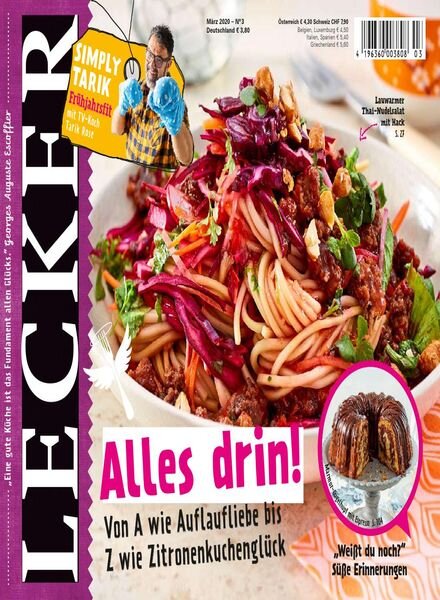 Lecker – Marz 2020 Cover