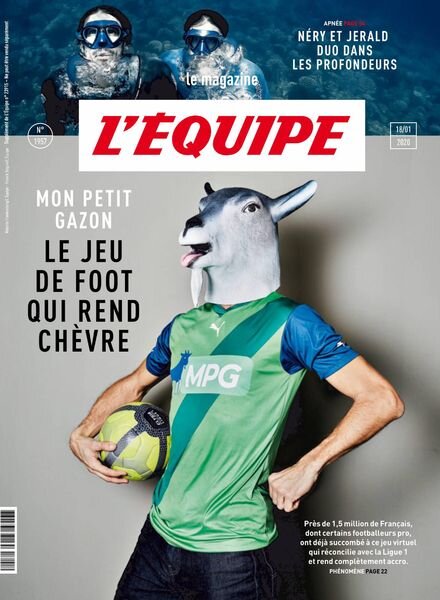 L’Equipe Magazine – 18 Janvier 2020 Cover