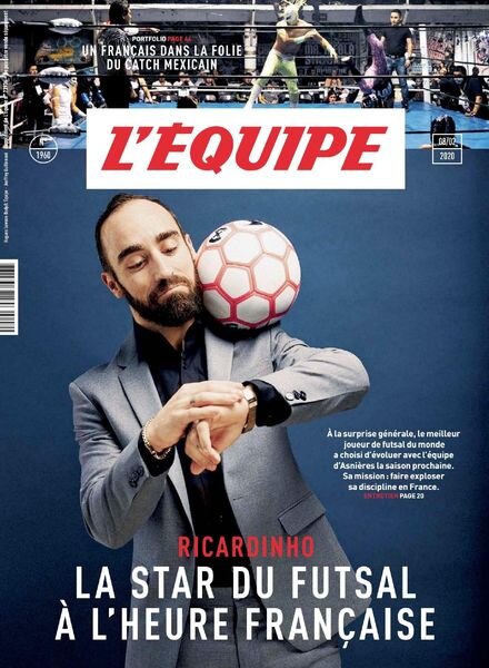 L’Equipe Magazine – 8 Fevrier 2020 Cover