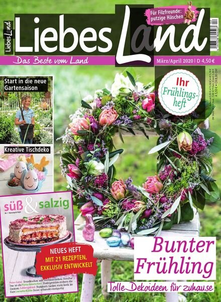 Liebes Land – Marz-April 2020 Cover