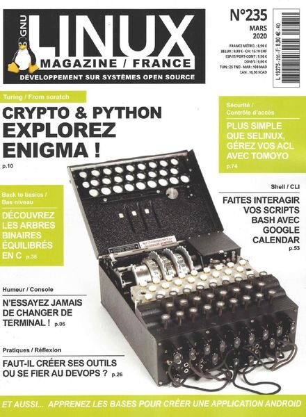 Linux Magazine France – Mars 2020 Cover