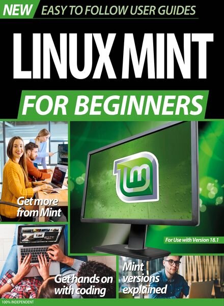 Linux Mint For Beginners – January 2020 Cover
