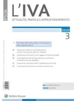 L’IVA – Marzo 2020