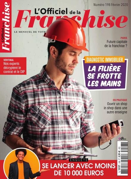 L’Officiel de la Franchise – fevrier 2020 Cover