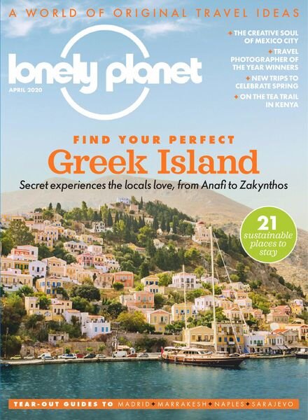 Lonely Planet Traveller UK – April 2020 Cover