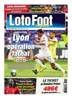 Loto Foot – 15 janvier 2020