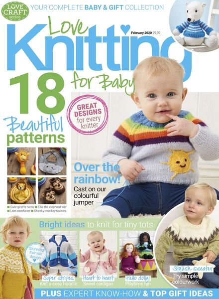 Love Knitting for Baby – January 2020 Cover