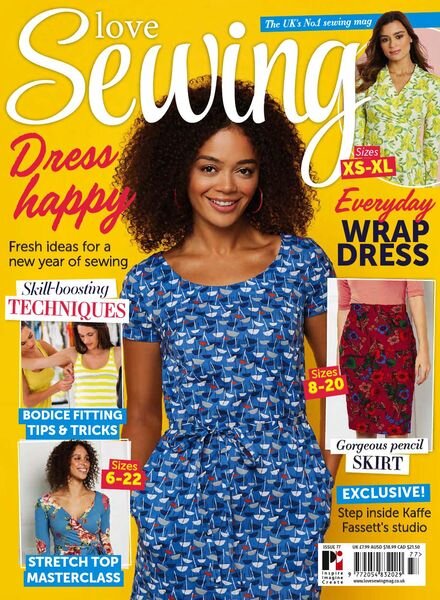 Love Sewing – Issue 77 – January 2020 Cover