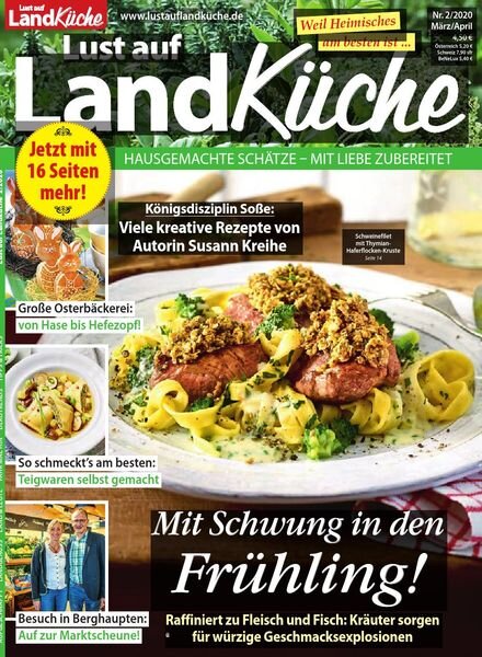 Lust auf LandKuche – Marz-April 2020 Cover