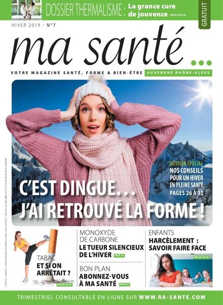 Ma Sante – Hiver 2019 Cover