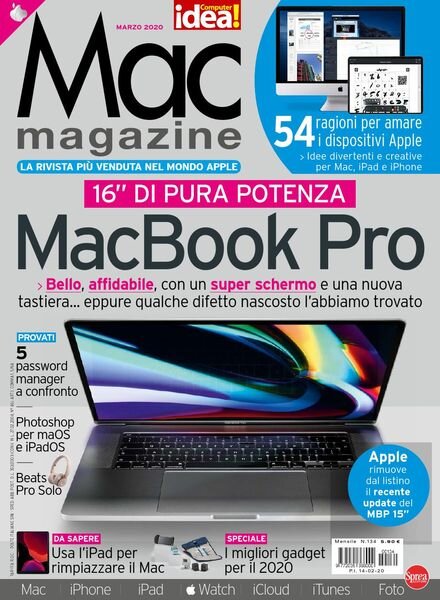 Mac Magazine – Marzo 2020 Cover