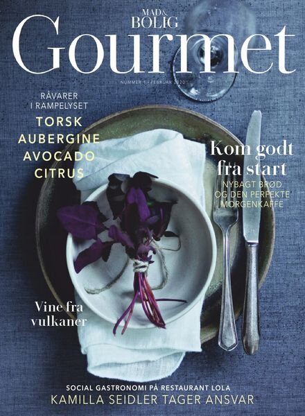 Mad & Bolig Gourmet – februar 2020 Cover