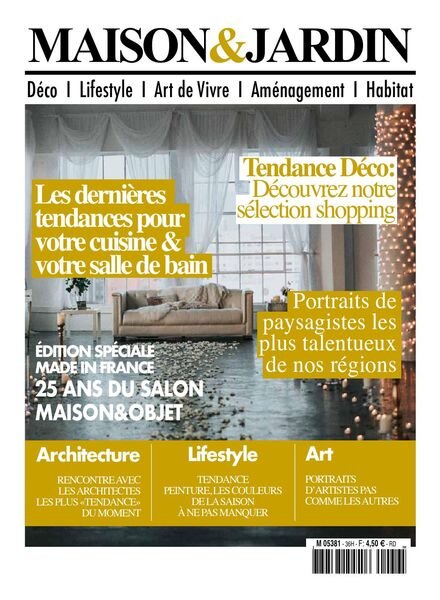 Maison&Jardin – janvier 2020 Cover