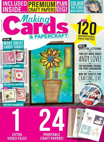 Making Cards & Papercraft – August 2019 Cover