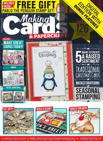 Making Cards & Papercraft – December 2019 Cover