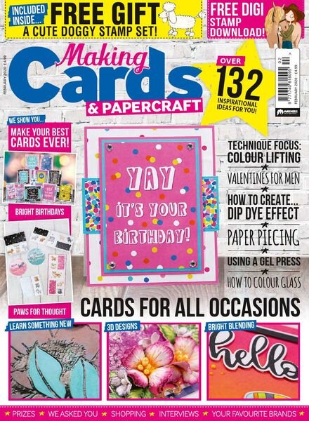 Making Cards & Papercraft – February 2020 Cover
