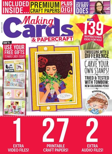 Making Cards & Papercraft – July 2019 Cover
