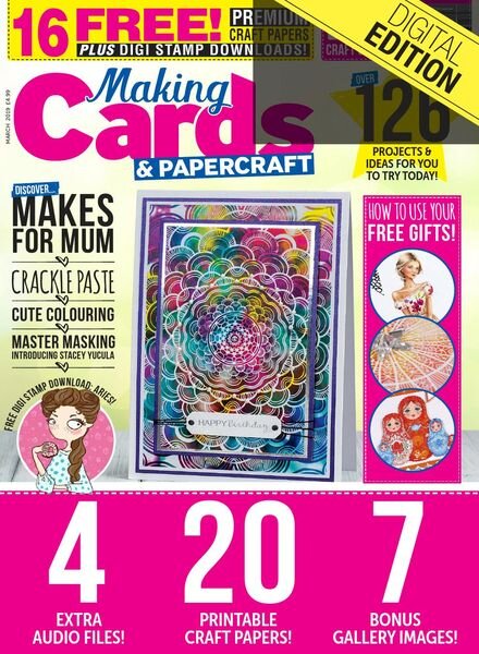 Making Cards & Papercraft – March 2019 Cover