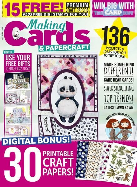 Making Cards & Papercraft – May 2019 Cover