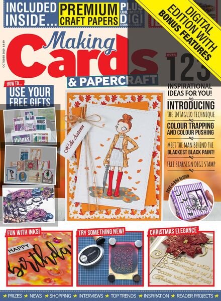 Making Cards & Papercraft – October 2019 Cover
